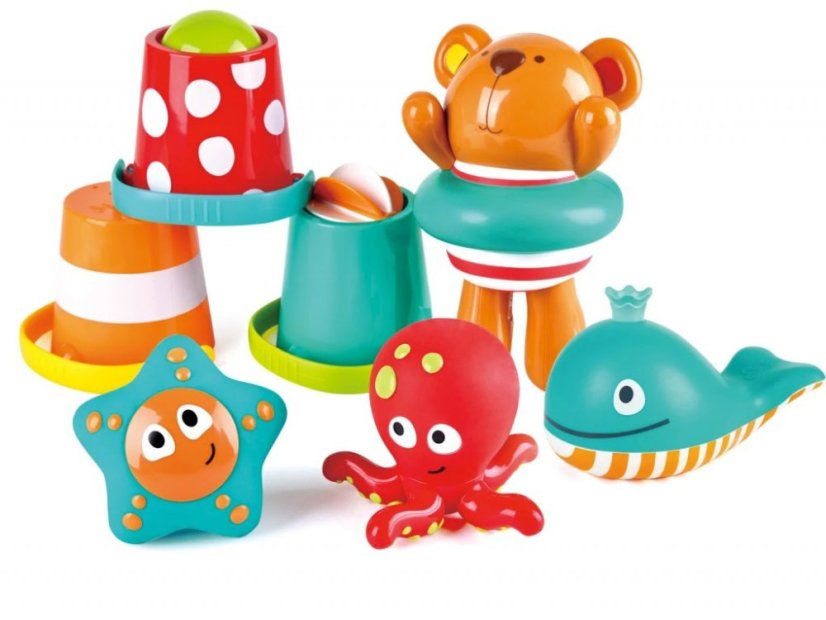 Hape - Darčeková sada - Moja prvá kúpeľňa