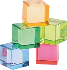 Eduplay Transparentní kostky