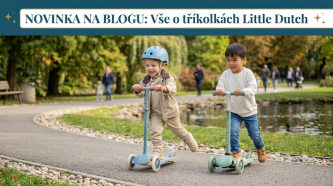Nové koloběžky Little Dutch