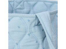 Little Dutch Textilní košík oboustranný extra velký Pure Denim Blue