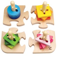 Hape Kreativní nasazovací puzzle
