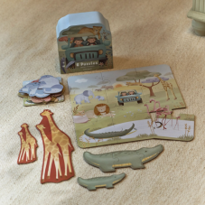 Little Dutch Puzzle 6v1 Safari friends