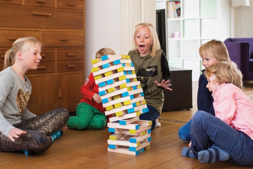 BuitenSpeel Obrie veža Jenga vrátane kocky