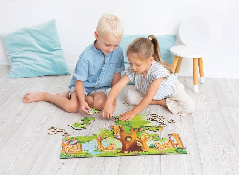 Beleduc XXL Puzzle Nuki & kamarádi