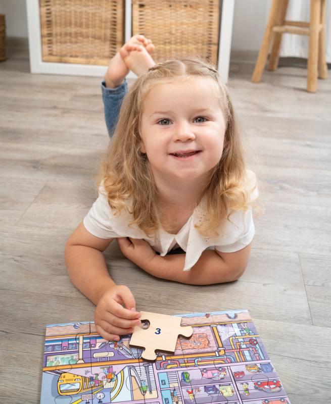 Beleduc Puzzle Mestský život