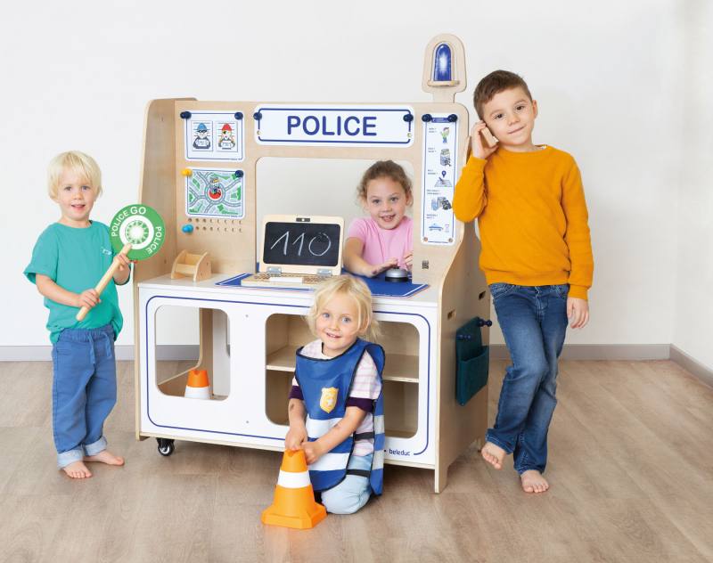 Beleduc Herní stůl Hasičská a policejní stanice